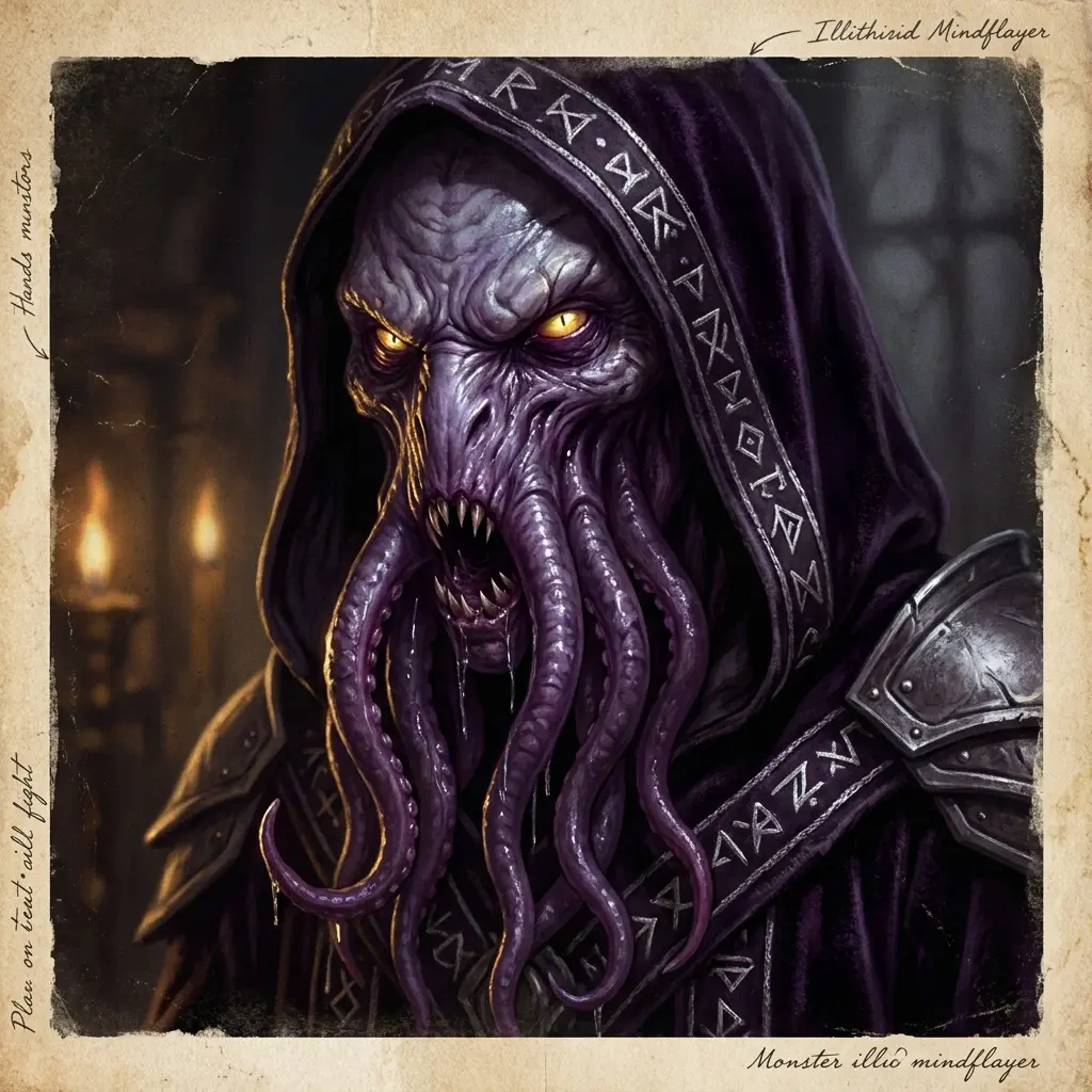D&D mindflayer